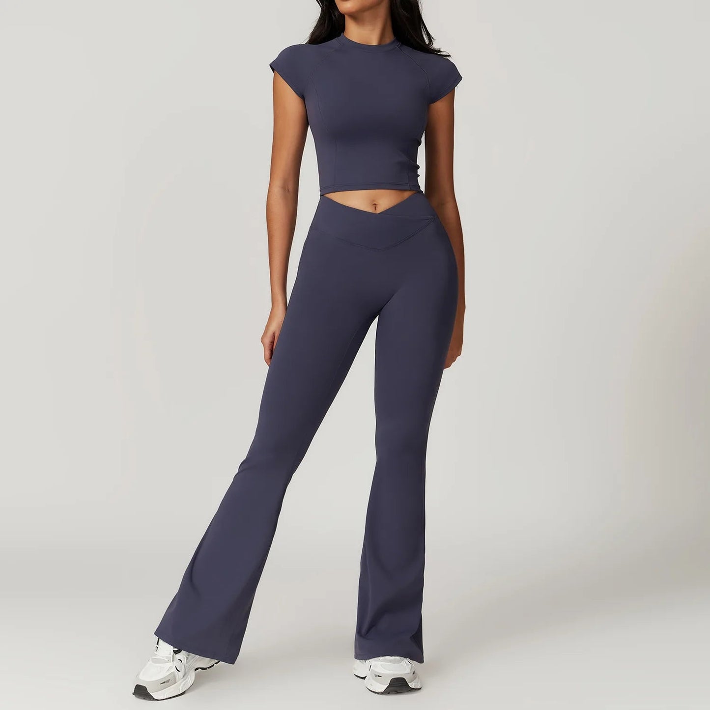 2 Pieces Yoga Set Gym Clothes Sportswear Yoga Suits For Women Fitness - GymFashions.ca