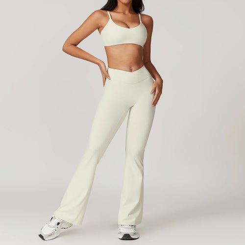 2 Pieces Yoga Set Gym Clothes Sportswear Yoga Suits For Women Fitness - GymFashions.ca