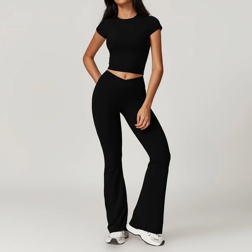 2 Pieces Yoga Set Gym Clothes Sportswear Yoga Suits For Women Fitness - GymFashions.ca