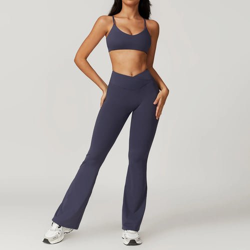 2 Pieces Yoga Set Gym Clothes Sportswear Yoga Suits For Women Fitness - GymFashions.ca