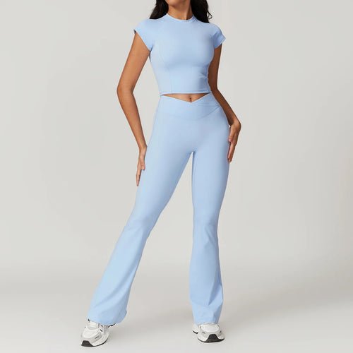 2 Pieces Yoga Set Gym Clothes Sportswear Yoga Suits For Women Fitness - GymFashions.ca