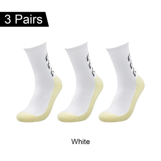 3 Pair Breathable Sports Socks Set - Anti - Slip Running & Baseball & - GymFashions.ca
