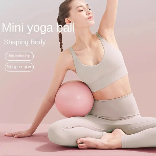 Women Gym Yoga Fitness Ball Thickening Type Anti - explosion Diameter 25 - GymFashions.ca